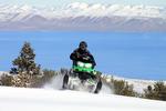 Snowmobiling at Bear Lake
