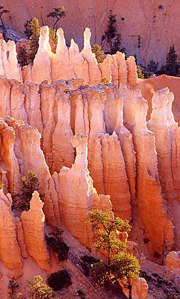 Glowing Hoodoos