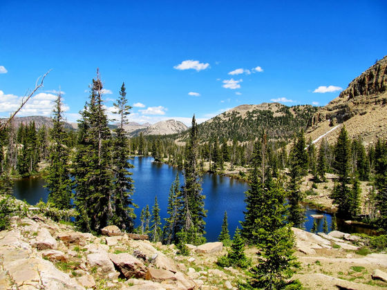 Unnamed Lake below Mount Lovenia