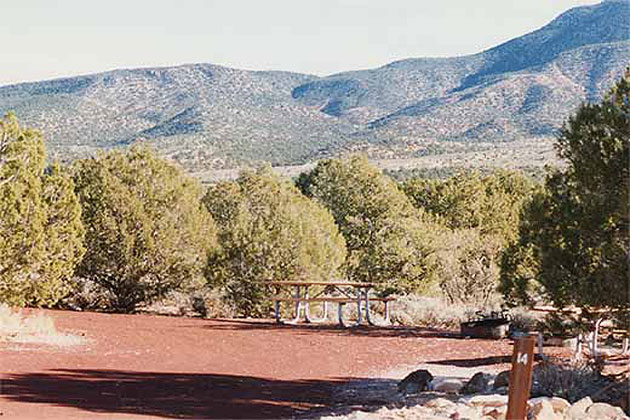 Gunlock Reservoir Campground