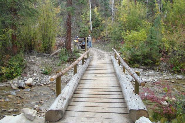Bridge on Arapeen OHV Trail - Sanpete County