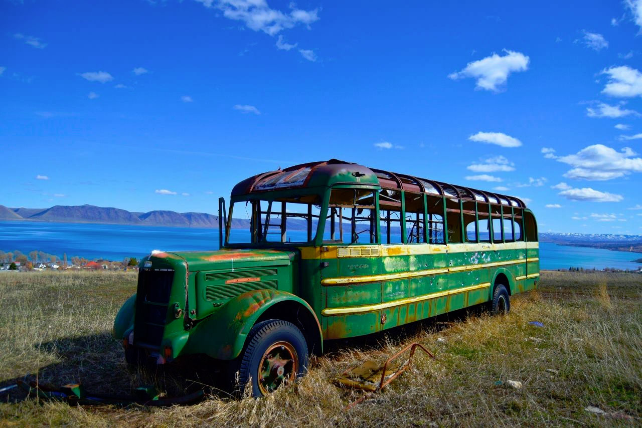 Old Bus at Bear Lake