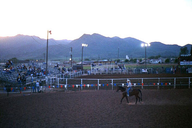 A rodeo in Heber City