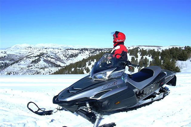 Snowmobiling on the Wasatch Plateau
