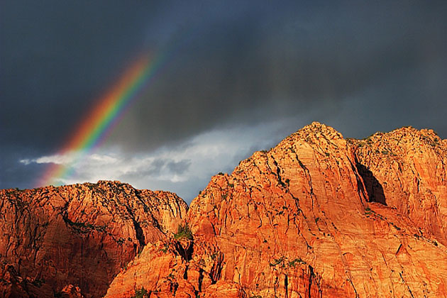 Kolob Canyon Rainbow